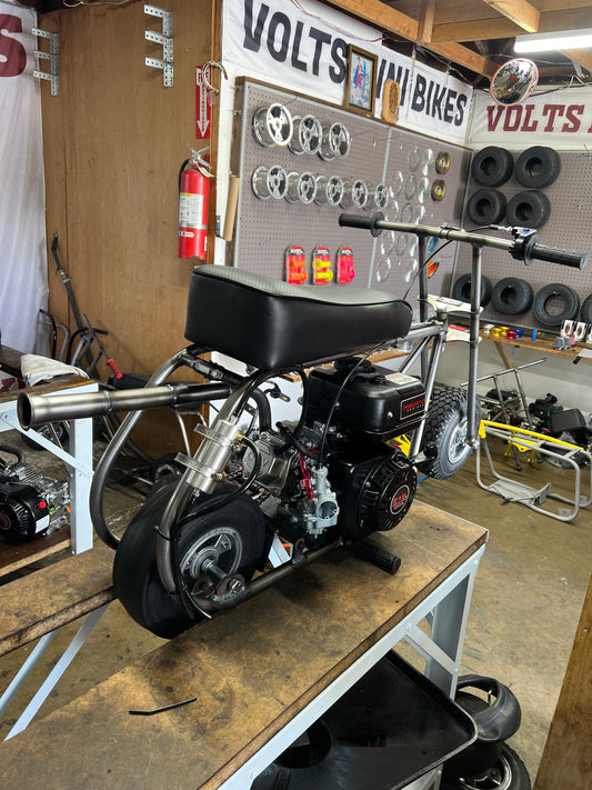 Upgraded Complete Minibike (Volts T-Bars with GTS Frame